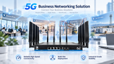 ZBT Z8806BE-T — 19Gbps Wi-Fi 7 5G Router, 12 Detachable Antennas, Dual SIM & Dual M.2