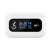 MF1803NA – North America 4G WiFi 6 Mobile Hotspot with LCD Screen, B2 B4 B12 B66 AT&T T-Mobile Verizon 3000mAh
