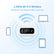 MF1803NA – North America 4G WiFi 6 Mobile Hotspot with LCD Screen, B2 B4 B12 B66 AT&T T-Mobile Verizon 3000mAh